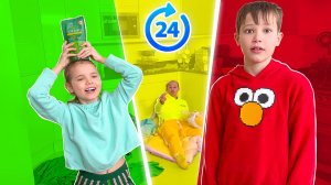 Мистер Макс и Мисс Кэйти находятся 24 часа на кухне [Видео для детей]