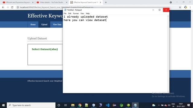 Effective Keyword Search over Weighted Graphs || JAVA смотреть онлайн