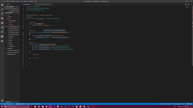 Building a Custom Node in Unity's Shader Graph смотреть онлайн