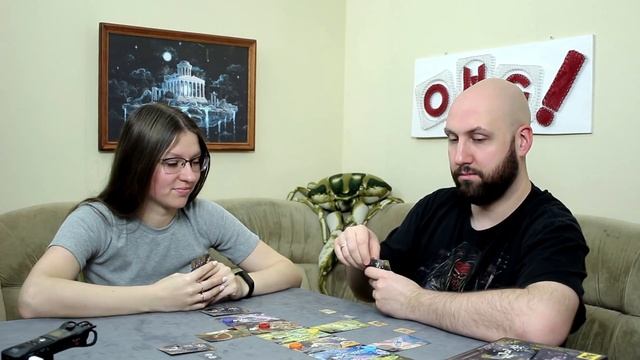 ПУТЬ ЛЕПЕСТКА – настольная игра для двух игроков / летсплей настольной игры на OMGames