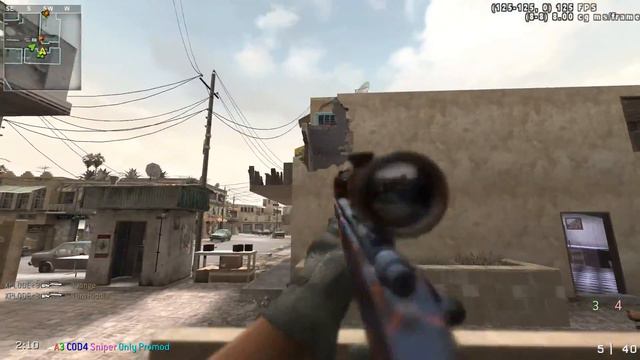 COD 4 sniper only promod TDM смотреть онлайн