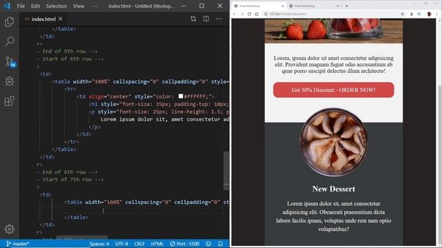 CREATE AN HTML EMAIL смотреть онлайн