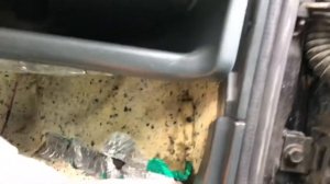 Проблема появления  воды в салоне ваз 2114