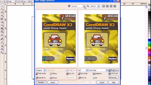 CorelDRAW Tutorial - How to Change the Design of a Small Size with a Nice File смотреть онлайн