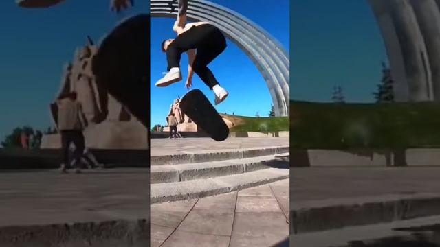 5 любимых трюков на скейте!😍 #shorts