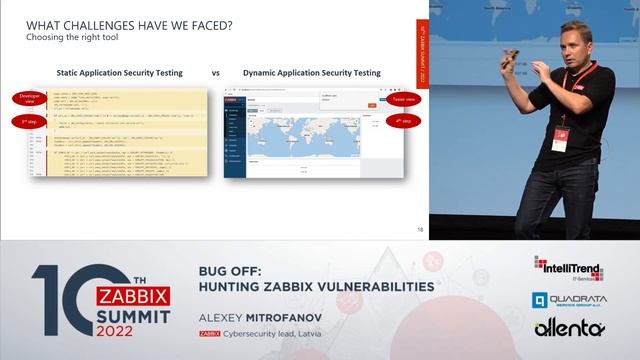 Bug off: Hunting Zabbix vulnerabilities by Alexey Mitrofanov / Zabbix Summit 2022 смотреть онлайн