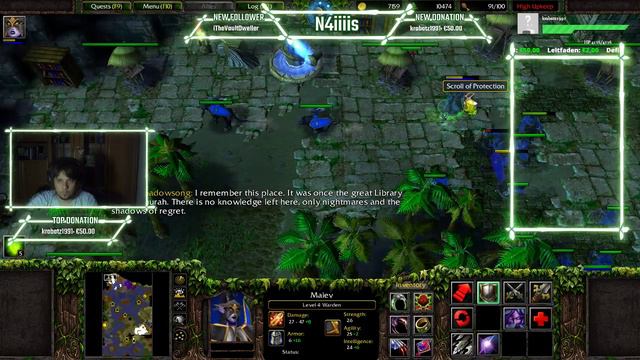 [Blind] Warcraft 3: The Frozen Throne #01 The Adventure contiues смотреть онлайн