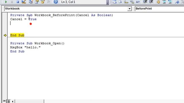 Excel VBA Events #7 Workbook Events - Run code when you print, save, open or close workbooks etc смотреть онлайн