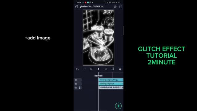 2menit Tutorial am glitch effect hanya 4 layer смотреть онлайн