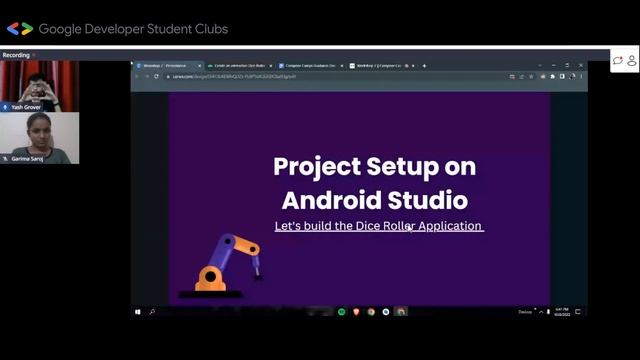 Building Dice roller application using Jetpack Compose | EP-3 | Compose Camp 2022 | GDSC AKGEC смотреть онлайн