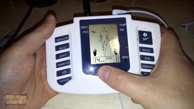 Электростимулятор (миостимулятор) или импульсный массажёр JR-309 с Aliexpress