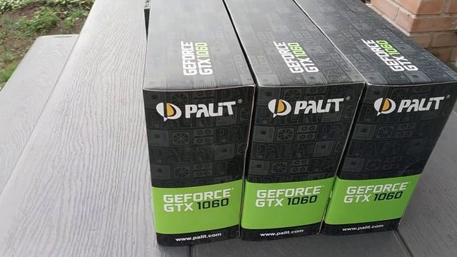 НОВЫЕ Видеокарты Palit GeForce GTX 1060 StormX 3Gb NE51060015F9-1061F на продажу смотреть онлайн