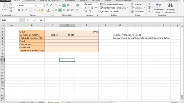 Buscar en varias tablas de Excel con las funciones Si.Error y BuscarV смотреть онлайн