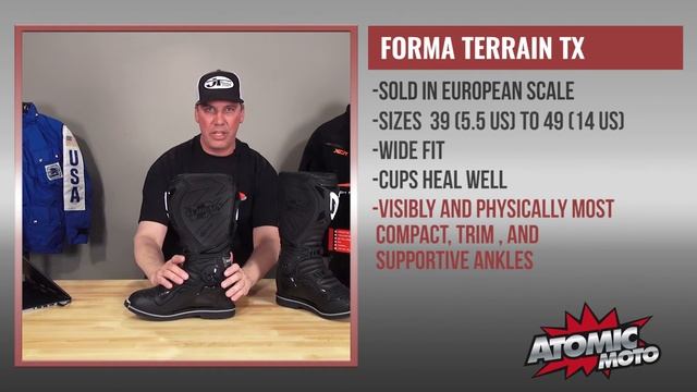 Forma Terrain TX Boots 2.0 Review by Atomic-Moto смотреть онлайн