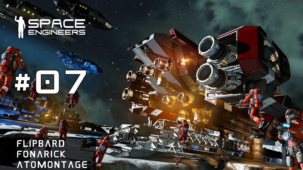 Space Engineers, кооператив #07 смотреть онлайн