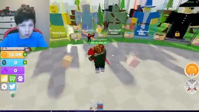 Roblox Boss Fighting Simulator Gameplay With My Dad смотреть онлайн