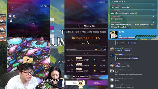 Laplace - All secret missions A rank | Tales of Luminaria Tutorials (center screen) смотреть онлайн