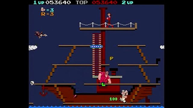 Popeye (1982) - Nintendo смотреть онлайн