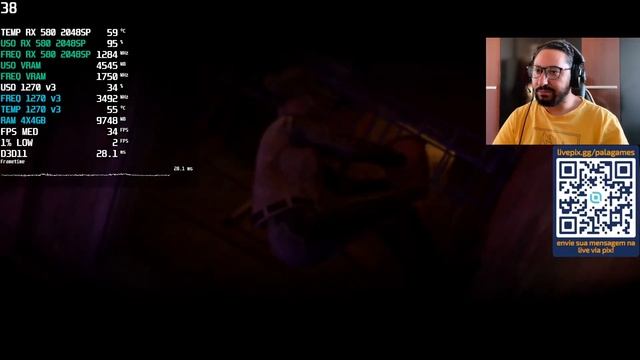 ?♂️?♂️⚔️?DYING LIGHT 2 - RX 580 8GB 2048SP JIESHUO - XEON E3 1270V3 (i7 4790) FULL HD, 2K E 4K