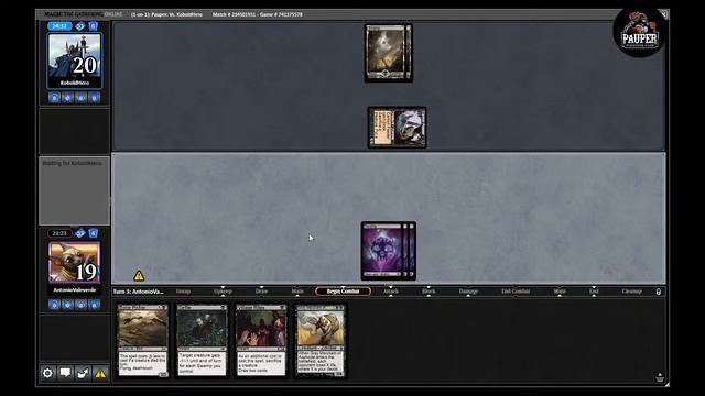 Let's Play Pauper in MTGO - Играем в Пупер в МТГО смотреть онлайн