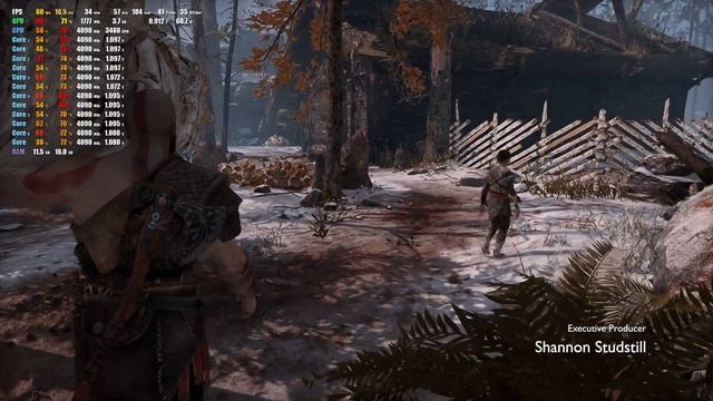 RTX 3050 laptop 75W god of war 1080P high+DLSS смотреть онлайн