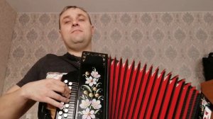 Ой цветёт калина в поле у ручья!! на гармони