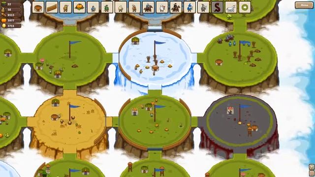 Circle Empires, Full Conquest, Impossible, 49 circles. смотреть онлайн