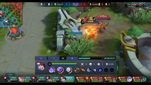 COMEBACK!!! Lesley the late game Hero!!! смотреть онлайн