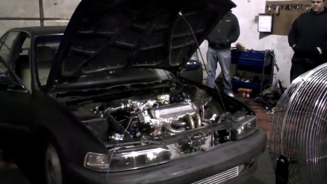 522hp Low boost 1990 honda accord t66 tuned at PFI Speed by Brent смотреть онлайн