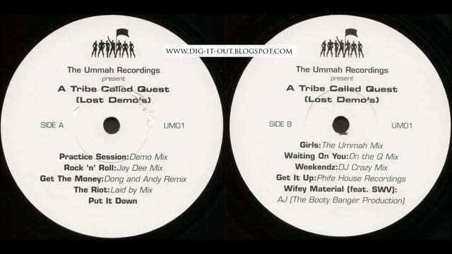 A Tribe Called Quest - The Lost Demos (FULL ALBUM)
