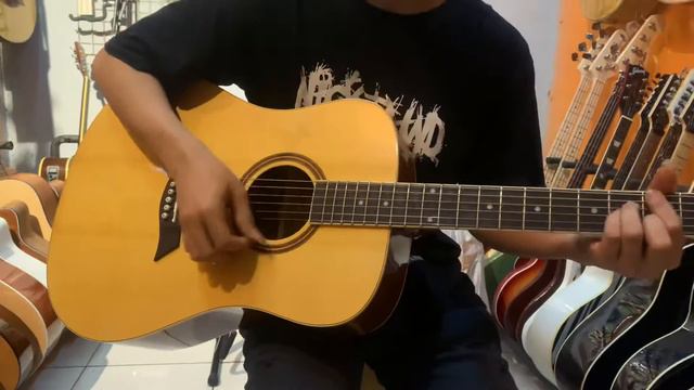 DAME LILIES 100 MURAH || CEK SOUND TOP SOLID BY LEMON GITAR смотреть онлайн