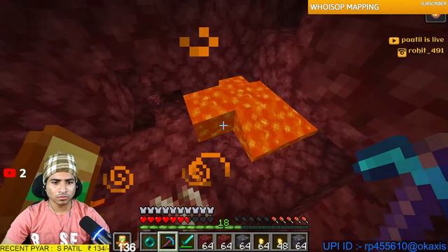 🔴क्या आज भी STRUGGLE करना पड़ेगा ?? || MINECRAFT LIVE || @paatilgaming24