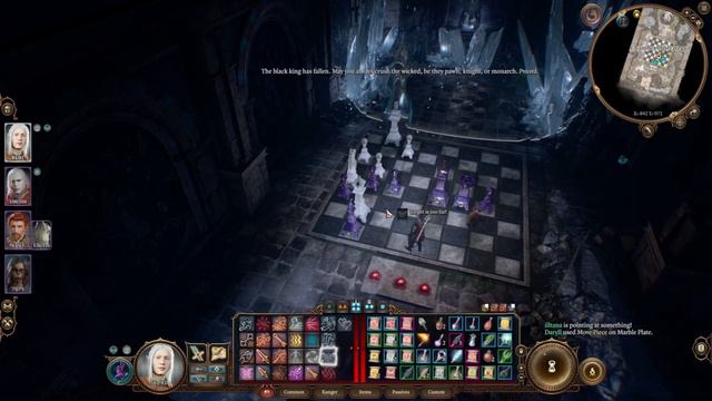 Baldur's Gate 3 - How To Solve The Chess Board Puzzle смотреть онлайн