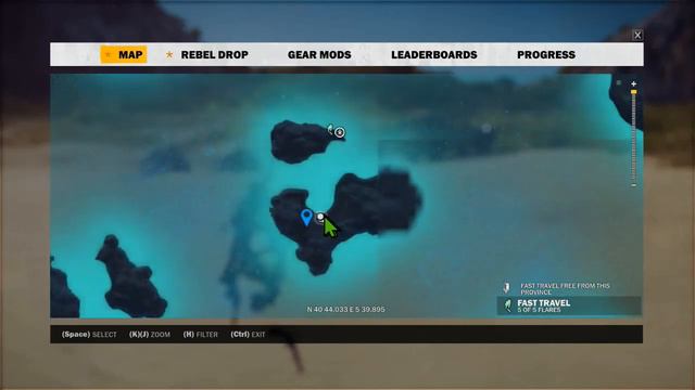 Location of the Weimaraner W3 in Just Cause 3 смотреть онлайн