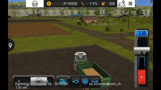 Farming Simulator 16 - симулятор сельского хозяйства на Android смотреть онлайн