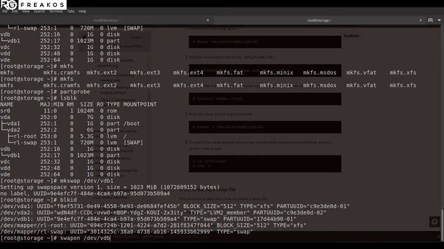 Tutorial Storage di linux #Part3 Swap Disk Partition & Swap File смотреть онлайн