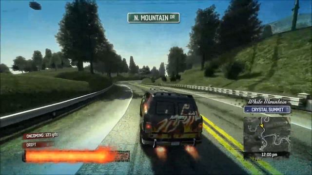 Burnout Paradise - Carson Inferno Van смотреть онлайн