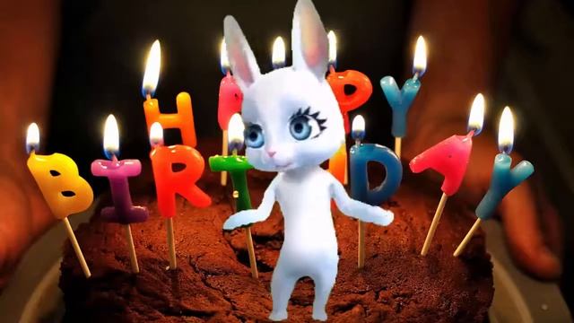 Поздравление от кролика на день рождения смотреть онлайн