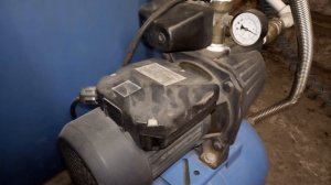 НАСТРОЙКА ДАВЛЕНИЯ В РАСШИРИТЕЛЬНОМ БАКЕ НАСОСНОЙ  СТАНЦИИ