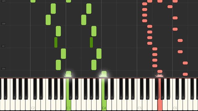 Twinkle, Twinkle, Little Star (12 Variations) - Mozart [Piano Tutorial] (Synthesia)
