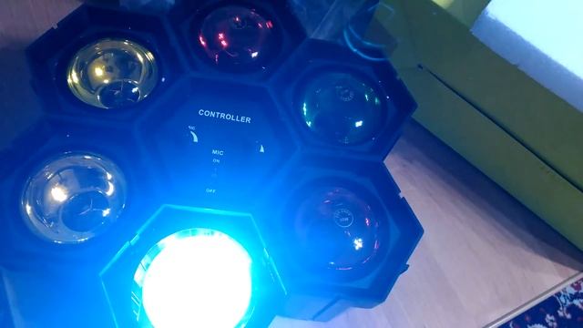 Светодиодная установка Цветомузыка МСМ Цветок - LT 6CC смотреть онлайн