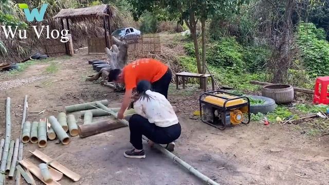 The couple went to the mountain to upgrade the old house and garden. Renovating the pig & duck barn смотреть онлайн