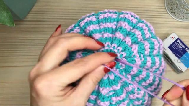 Установка помпона крючком смотреть онлайн