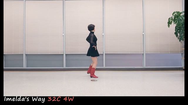 Imelda's Way Line Dance (Improver: Adrian Churm) - Demo смотреть онлайн