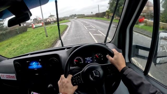 2023 Mercedes-Benz Sprinter Luton 315CDI 2.0d 150HP | FP POV Drive 4K смотреть онлайн