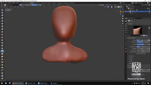 Modelado 3D- Sesión Esculpido смотреть онлайн