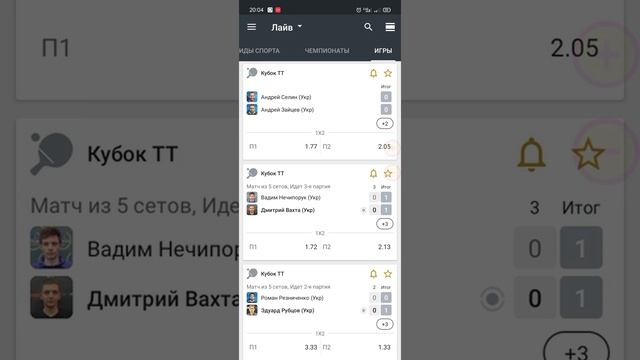 ТБ 17,5 уникальная стратегия на настольный теннис