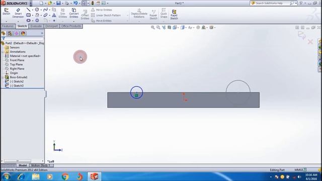 SolidWorks Boundary Cut Tutorial on SolidWorks CAD _SolidWorks Video Tutorials for Beginners смотреть онлайн