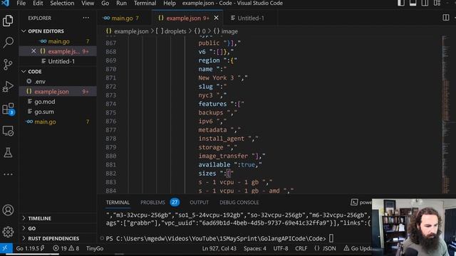 Why Golang Rocks - Golang and the DigitalOcean REST API смотреть онлайн