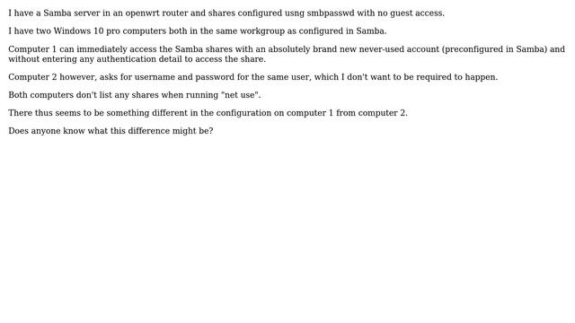Passwordless authentication to Samba server смотреть онлайн